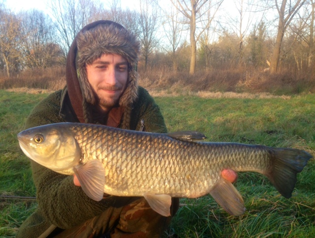 Chub caught on The River Test